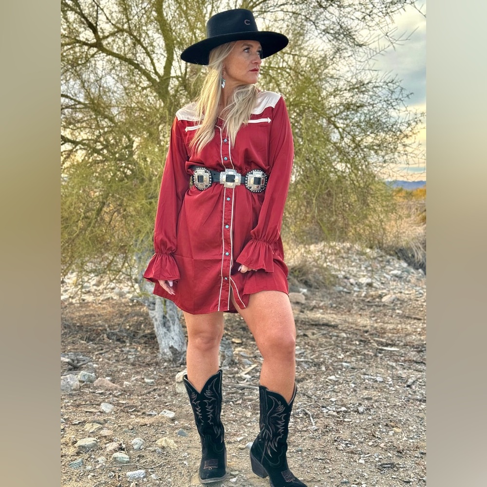 Bonanza Button Up Dress